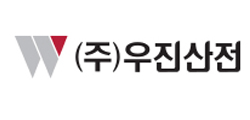 ㈜우진산전 [스] 로고